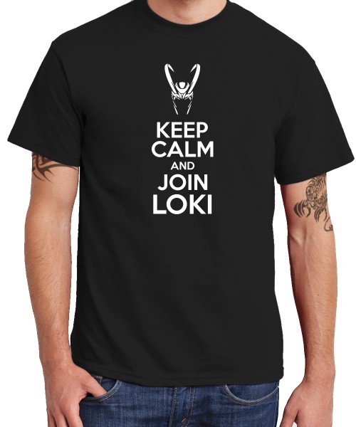 clothinx - Keep Calm and Join Loki clothinx - Boys T-Shirt