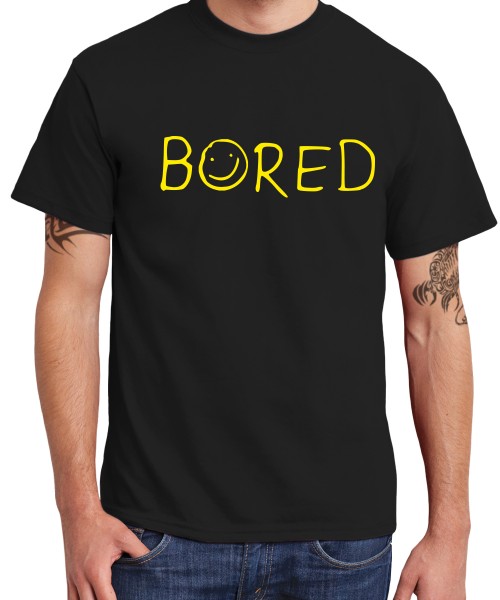 -- Bored -- Boys T-Shirt