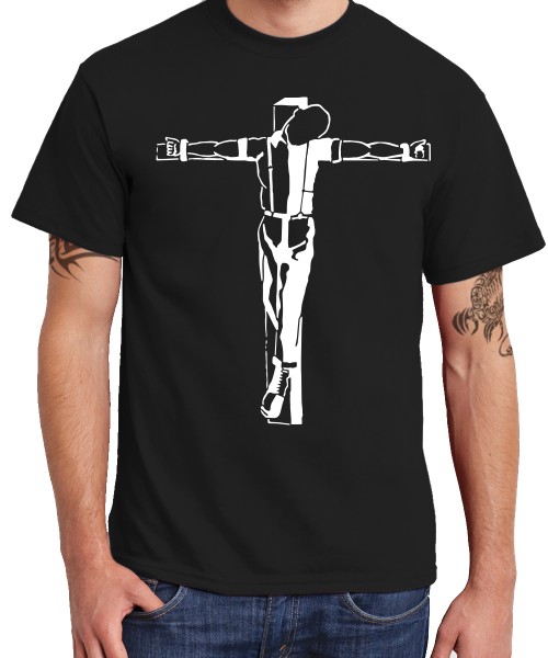 -- Crucified Skinhead -- Boys T-Shirt