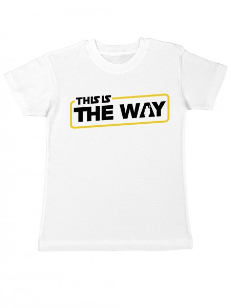 This Is The Way - Das Ist Der Weg Kinder T-Shirt