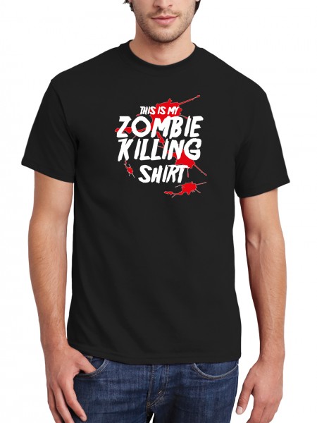 This is my Zombie KillingShirt Herren T-Shirt