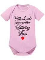 Vorschau: Alles liebe zum ersten Vatertag Baby-Body Bio Vorschau: Alles liebe zum ersten Vatertag Baby-Body Bio