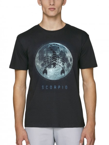 Sternzeichen Skorpion Geschenk Herren T-Shirt Bio und Fair