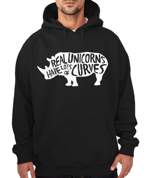 Real Unicorns have curves - Boys Pullover