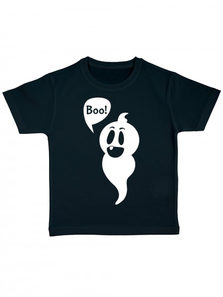 Halloween Boo Gespenst Kinder Bio T-Shirt