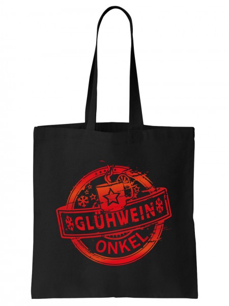 Glühwein-Onkel Stoff-Tasche