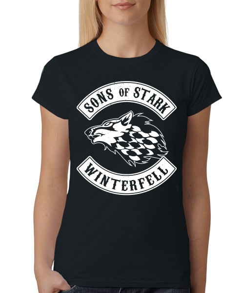 -- GoT Sons of Stark -- Girls T-Shirt
