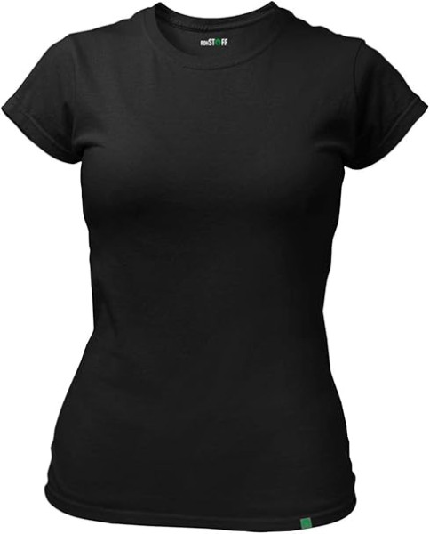 RohStoff 5er Pack Damen T‑Shirt Fit Bio, Fair, Vegan