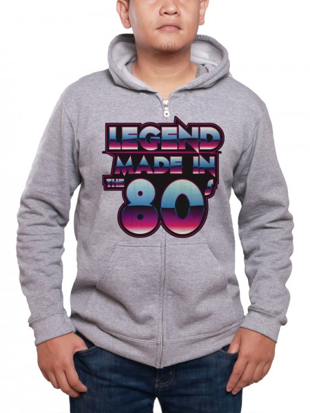 Sweatshirt Unisex Legend Made in the 80s