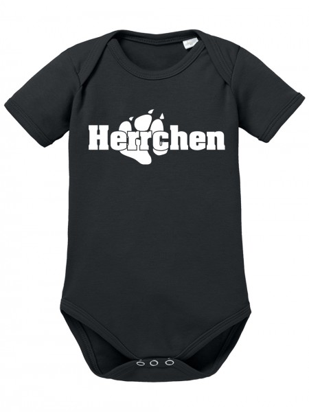 Herrchen Geschenk Baby-Body Bio