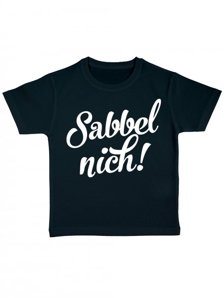 Sabbel Nich Handwerker und Schrauber Motiv Kinder Bio T-Shirt