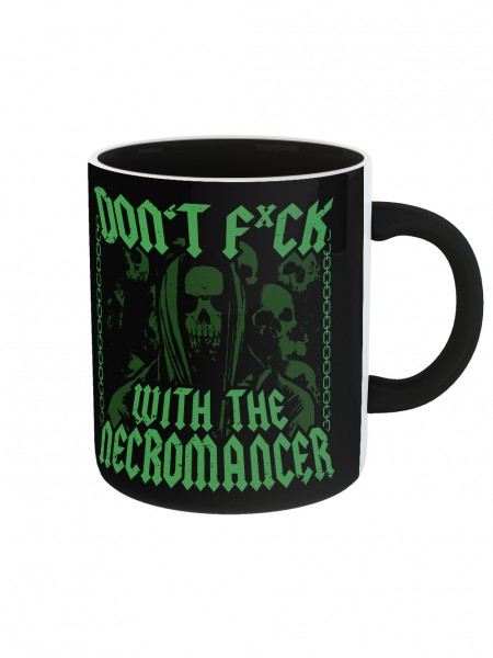 Dont F With The Necromancer Kaffeetasse mit Griff
