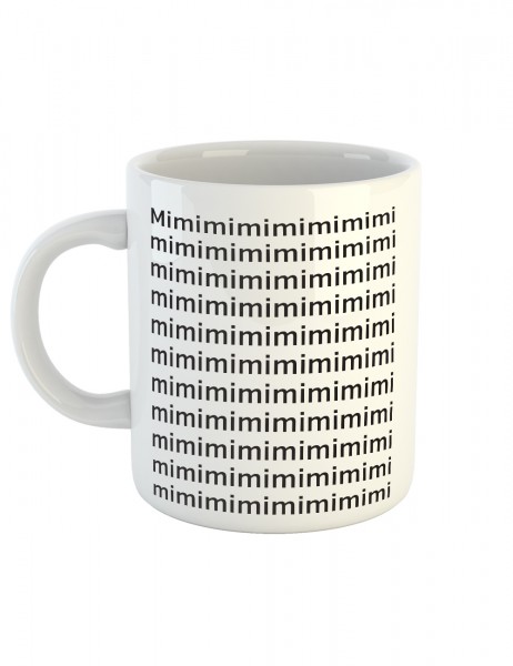clothinx Kaffeetasse mit Aufdruck Mimimi