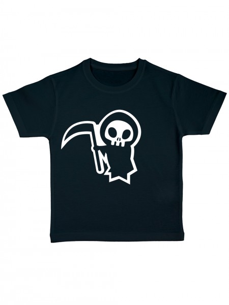 Halloween Sensenmännchen Kinder Bio T-Shirt