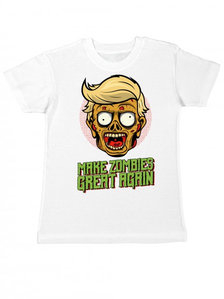 Make Zombies Great Again Kinder T-Shirt