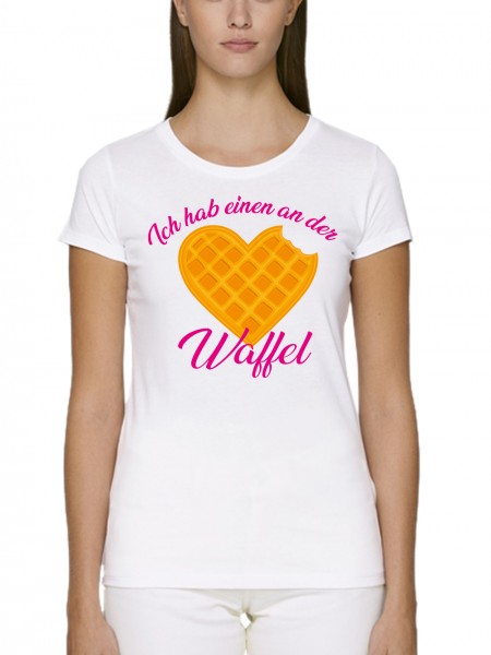 Ich habe einen an der Waffel Damen T-Shirt Fit Bio und Fair