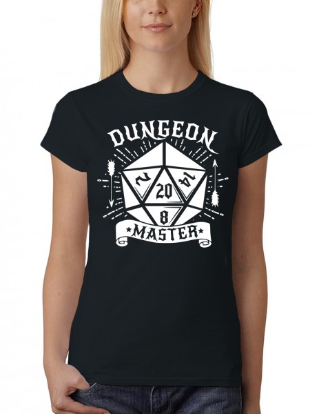 Dungeon Master Rollenspiel Pen and Paper RPG Damen T-Shirt Fit