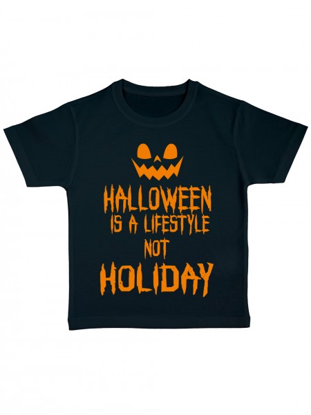 clothinx Kinder Bio T-Shirt Halloween Is A Lifestyle Not A Holiday