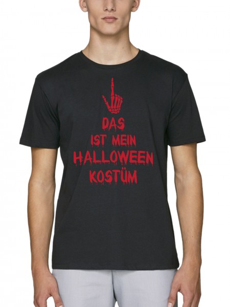 DAS Ist Mein Halloweenkostüm Skeletthand Herren T-Shirt Bio und Fair
