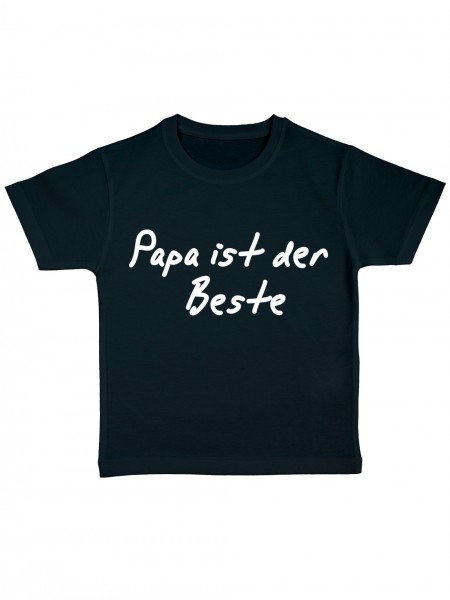 Papa ist der Beste Kinder Bio T-Shirt