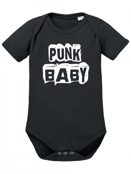 Punk Baby, Lustiges Geschenk auch zur Geburt und Taufe Baby Body Bio