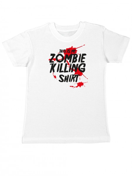 This is my Zombie KillingShirt Kinder T-Shirt