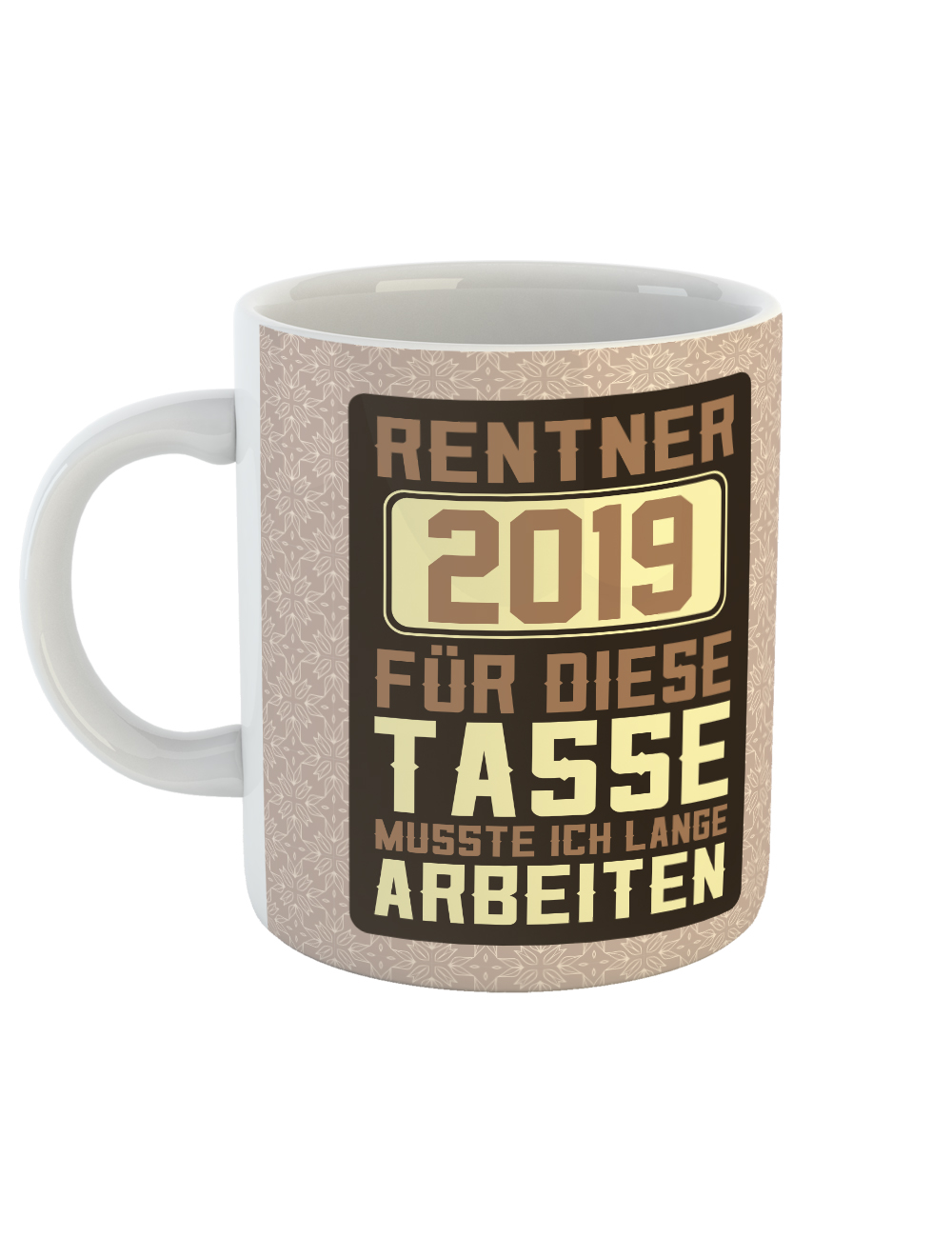 Clothinx Ruhestand 2019 Tasse Mit Spruch Ideal Für Die Verabschiedung Pension Und Rente