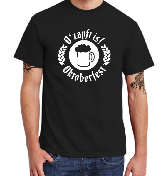 O'ZAPFT IS! ::: Grafikdesign T-Shirt made with Love ::: Herren