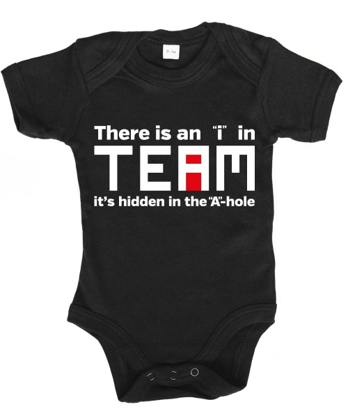 -- There is an &quot;i&quot; in Team -- Babybody