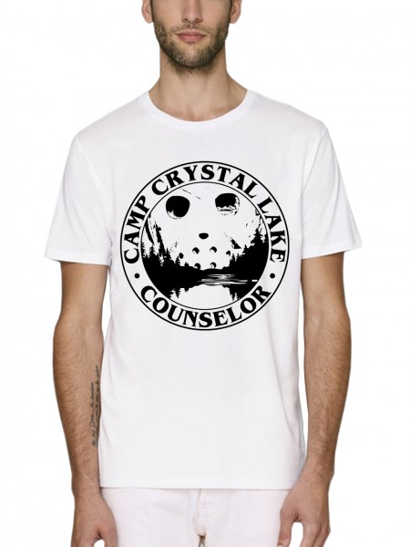 Camp Crystal Lake Counselor Herren T-Shirt Bio und Fair