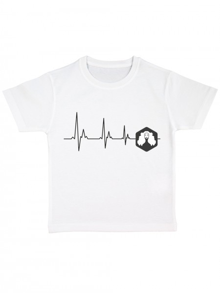 Sternzeichen von Herzen Jungfrau Kinder Bio T-Shirt
