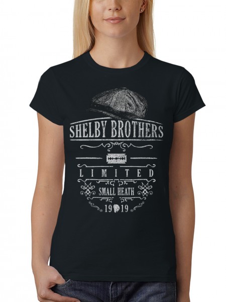 Peaky Blinders Shelby Brothers Damen T-Shirt Fit