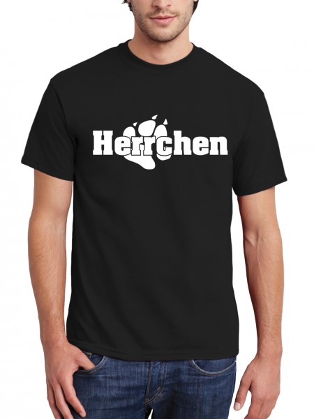 Herrchen Geschenk Herren T-Shirt