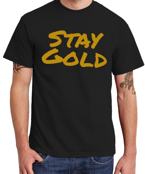 -- Stay Gold -- Boys T-Shirt
