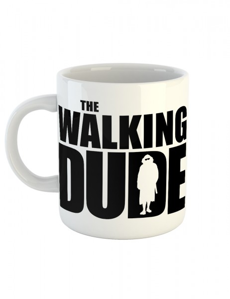 Kaffeetasse mit Aufdruck The Walking Dude