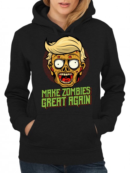 Make Zombies Great Again Damen Pullover