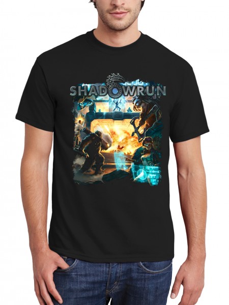 Herren T-Shirt Shadowrun Assault Team