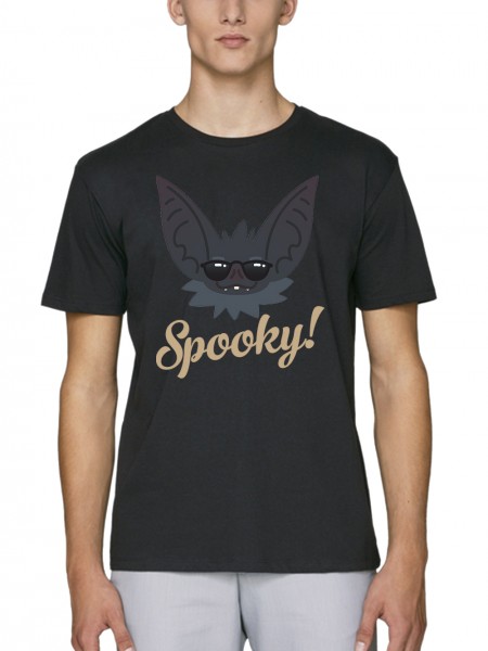Fledermaus Spooky Herren T-Shirt Bio und Fair