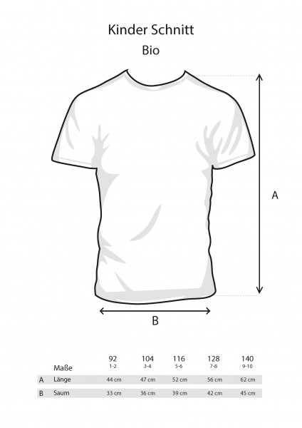 Kinder T-Shirt Bio Halloween Doodle/Schwarz