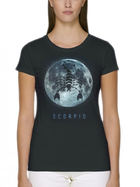 Sternzeichen Skorpion Geschenk Damen T-Shirt Fit Bio und Fair