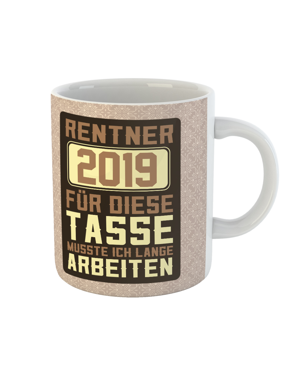 Clothinx Ruhestand 2019 Tasse Mit Spruch Ideal Für Die Verabschiedung Pension Und Rente