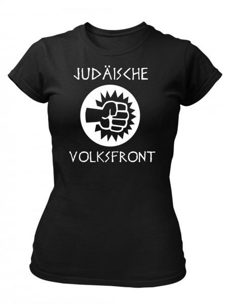 clothinx Brian Judäische Volksfront | Schließ Dich Der Revolution An Damen T-Shirt Fit Schwarz Gr. S