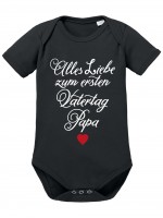 Vorschau: Alles liebe zum ersten Vatertag Baby-Body Bio Vorschau: Alles liebe zum ersten Vatertag Baby-Body Bio