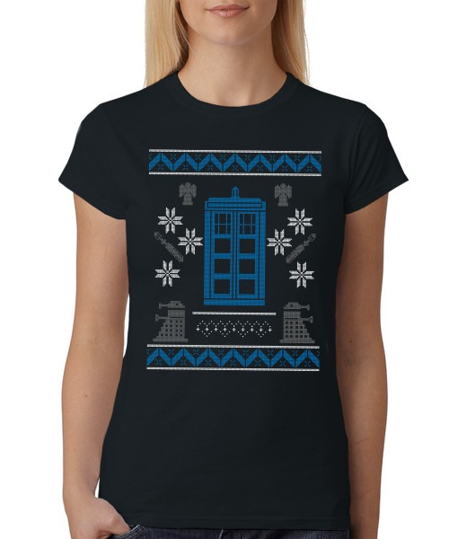 Wibbly Wobbly Christmas - Girls T-Shirt