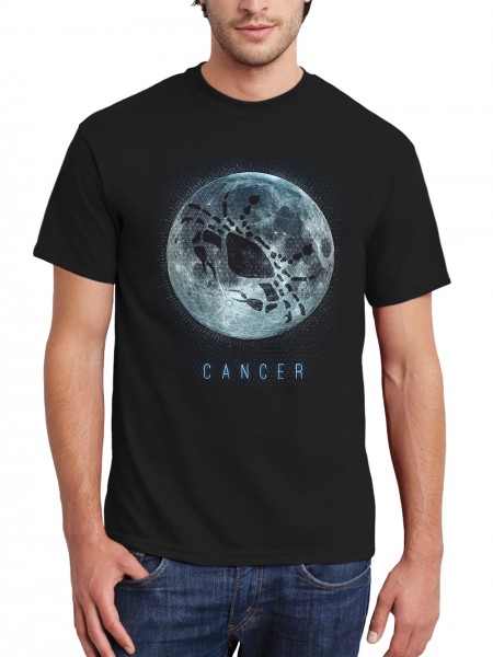Sternzeichen Krebs Geschenk Herren T-Shirt
