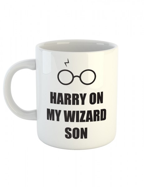 clothinx Kaffeetasse mit Aufdruck Harry On My Wayward Son