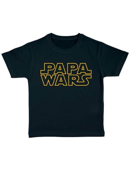 clothinx Papa Wars Ideal zum Vatertag Kinder Bio T-Shirt