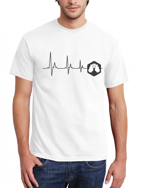 Sternzeichen von Herzen Jungfrau Herren T-Shirt