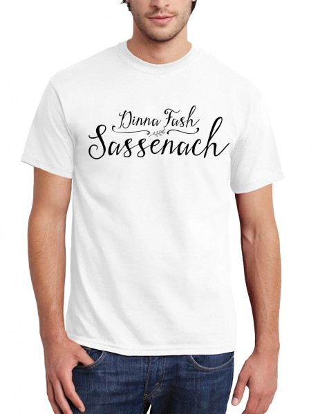 Herren T-Shirt Dinna Fash Sassenach