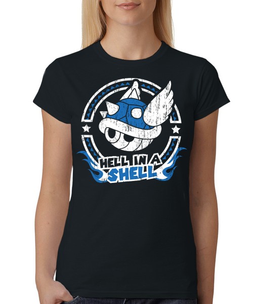 -- Hell In A Shell -- Girls T-Shirt